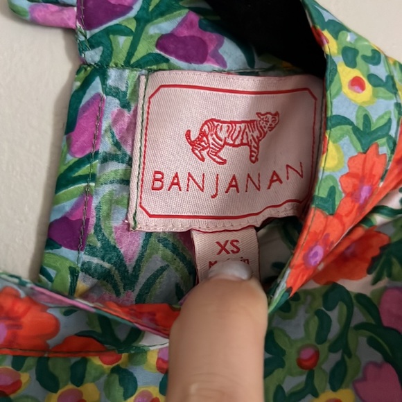 Banjanan Audrey Ruffle Floral Mini Dress - Picture 10 of 11